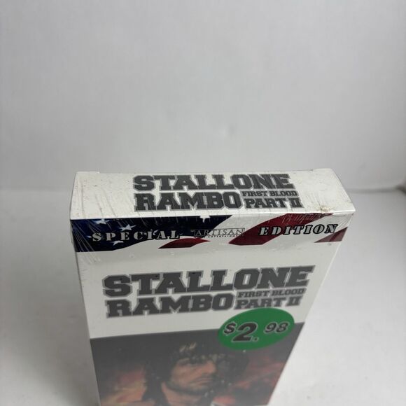Rambo - First Blood Pt. 2 (VHS, 2002, Special Edition) Sealed! - Picture 2 of 7